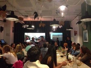 Cena kilómetro cero con productos locales